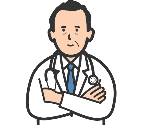 東京都中央区 美容皮膚科クリニック院長様 イラスト